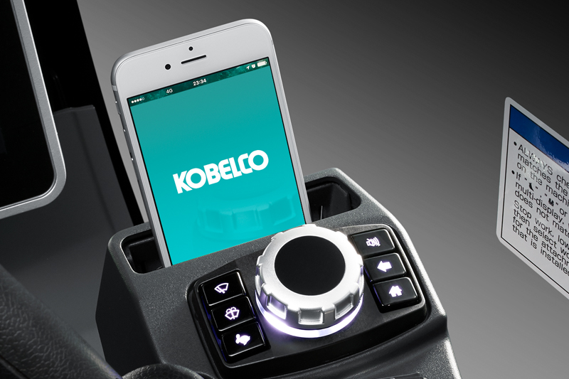 Conventional Excavator SK130LC-11 Phone Holder Image of Conventional Excavator SK130LC-11 Phone Holder of North America model