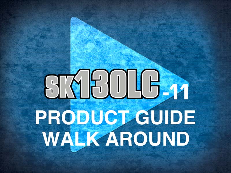 SK130LC-11 Product Walk Around Video Product Walk Around Video of SK130LC-11 North America model